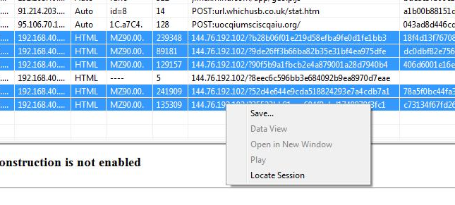 Select by Type or Magic number MZ.. indicates Windows EXE